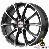 iFree Джет 6.5x16 5*112 ET50 DIA57.1 Блэк Джек Литой