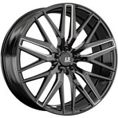 RC77, LS FlowForming RC77 9.5x22 5*114.3 ET45 DIA67.1 BK+SSF Литой, Диски