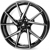 Alutec ADX.01 8.5x19 5*112 ET40 DIA70.1 Black front polished Литой