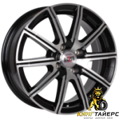 M55, Alcasta M55 6x15 4*100 ET36 DIA60.1 BKF Литой, Диски