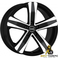 MAK Stone 5 6.5x15 5*118 ET65 DIA71.1 Gloss Black Литой