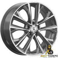 Скад КР012 7x18 5*108 ET38 DIA60.1 Diamond gloss graphite Литой