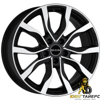 MAK Highlands 7x17 5*100 ET48 DIA56.1 Silver Литой