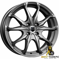 K&K Brent 6x16 4*114.3 ET40 DIA67.1 Алмаз черный Литой