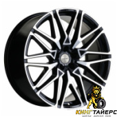 KHW 2103, Khomen KHW 2103 9.5x21 5*112 ET37 DIA66.6 Black-FP Литой, Диски