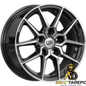 UP117, Wheels UP UP117 6.5x15 5*110 ET35 DIA65.1 New Black Литой, Диски