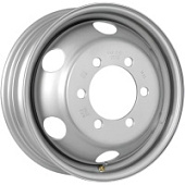 3165582, Topu 3165582 5.5x16 6*170 ET106 DIA130.1 Silver Штампованный, Диски
