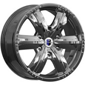 Окинава, K&K Окинава 7.5x17 6*114.3 ET30 DIA66.1 Алмаз черный Литой, Диски