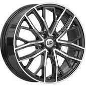 UP109, WUP UP109 7x18 5*108 ET33 DIA67.1 New Black Литой, Диски