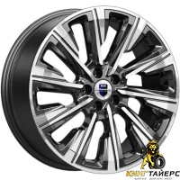 K&K Галего 7.5x19 5*114.3 ET39 DIA66.1 Дарк платинум Литой
