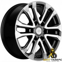Khomen KHW 1805 7.5x18 6*139.7 ET30 DIA106.1 Black Литой