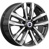 Мичиган, K&K Мичиган 8x18 5*130 ET53 DIA71.6 Дарк платинум Литой, Диски