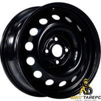 Trebl 64E45H 6x15 4*114.3 ET45 DIA67.1 Black Штампованный