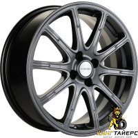 Khomen KHW 1707 6.5x17 4*100 ET44 DIA54.1 Black-FP Литой