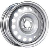 9540, Trebl 9540 6x15 5*114.3 ET46 DIA67.1 Silver Штампованный, Диски
