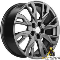 Khomen KHW 1809 7x18 5*114.3 ET40 DIA66.6 Black-FP Литой