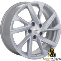 Khomen KHW 1714 7x17 5*110 ET46 DIA63.3 F-Silver Литой