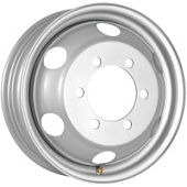 3165588, Sunrise 3165588 5.5x16 6*170 ET106 DIA130.1 Silver Штампованный, Диски