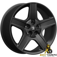 Скад КР008 8.5x20 5*114.3 ET43 DIA67.1 Fury black Литой