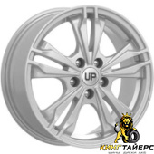 UP103, Wheels UP UP103 6.5x16 5*105 ET38 DIA56.6 Silver Classic Литой, Диски