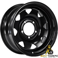 Trebl Off-road 02 8x16 6*139.7 ET0 DIA110.1 Black Штампованный