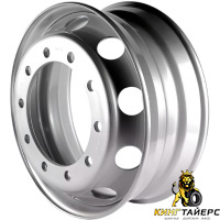 Asterro 10/335/281/146 7.5x22.5 10*335 ET146 DIA281 Silver Штампованный