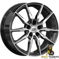 Wheels UP UP121 7x17 5*110 ET39 DIA65.1 New Black Литой