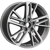 KHW 1815, Khomen KHW 1815 8x18 5*108 ET47 DIA60.1 Gray-FP Литой, Диски