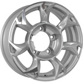 KHW 1505, Khomen KHW 1505 5.5x15 5*139.7 ET5 DIA108.1 F-Silver Литой, Диски