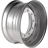 10/335/281/0, Asterro 10/335/281/0 11.75x22.5 10*335 ET0 DIA281 Silver Штампованный, Диски