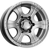 Байконур, K&K Байконур 7x15 6*139.7 ET-5 DIA108.6 Блэк платинум Литой, Диски