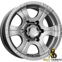 K&K Байконур 7x15 6*139.7 ET20 DIA110.1 Блэк платинум Литой