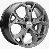 KHW 1702, Khomen KHW 1702 7x17 5*110 ET46 DIA63.3 Black Литой, Диски