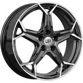 UP118, Wheels UP UP118 6.5x18 5*108 ET33 DIA60.1 New Black Литой, Диски