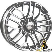 Neo 781 6.5x17 4*100 ET43 DIA60.1 Silver Литой