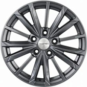 KHW 1611, Khomen KHW 1611 6.5x16 5*114.3 ET50 DIA67.1 Black-FP Литой, Диски