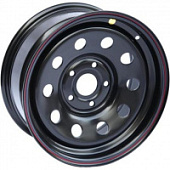 Off Road Wheels VW Amarok 7x16 5*120 ET20 DIA65.1 Black Штампованный