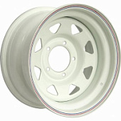 УАЗ, Off Road Wheels УАЗ 7x17 5*139.7 ET15 DIA110.1 Black Штампованный, Диски
