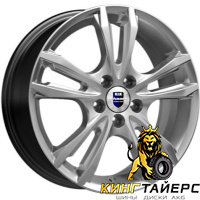 K&K Samara 6x16 5*114.3 ET50 DIA67.1 Дарк платинум Литой