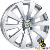 N2O Y252 6.5x15 4*114.3 ET40 DIA73.1 Silver Литой
