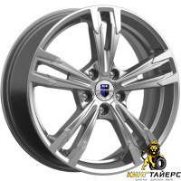 K&K Karrera Light 7x18 5*108 ET45 DIA67.1 Алмаз черный Литой
