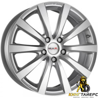 MAK Iguan 8x17 5*114.3 ET40 DIA76.1 Silver Литой