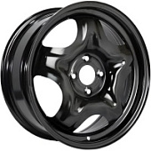 LADA Vesta, ТЗСК LADA Vesta 6.5x16 4*100 ET50 DIA60.1 Black Штампованный, Диски