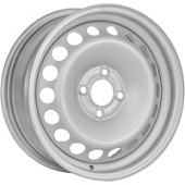Renault Logan 2, Accuride Renault Logan 2 6x15 4*100 ET40 DIA60.1 Silver Штампованный, Диски