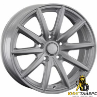 LS 221 6.5x15 4*100 ET40 DIA73.1 Silver Литой