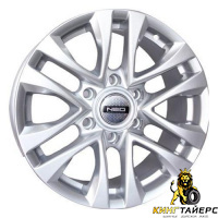 Neo 732 7.5x17 6*139.7 ET25 DIA106.1 Silver Литой
