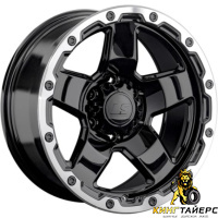 LS 1371 9.5x18 6*139.7 ET5 DIA106.1 BKL Литой
