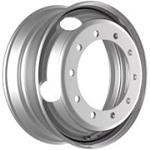 10/335/281/154.4, Accuride 10/335/281/154.4 7.5x22.5 10*335 ET152.5 DIA281 Silver Штампованный, Диски