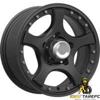 Скад Титан 7x16 5*139.7 ET20 DIA109.7 Черный бархат Литой