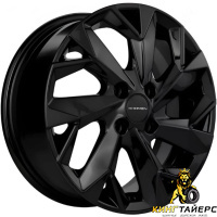 Khomen KHW 1508 6x15 4*98 ET35 DIA58.6 Black-FP Литой